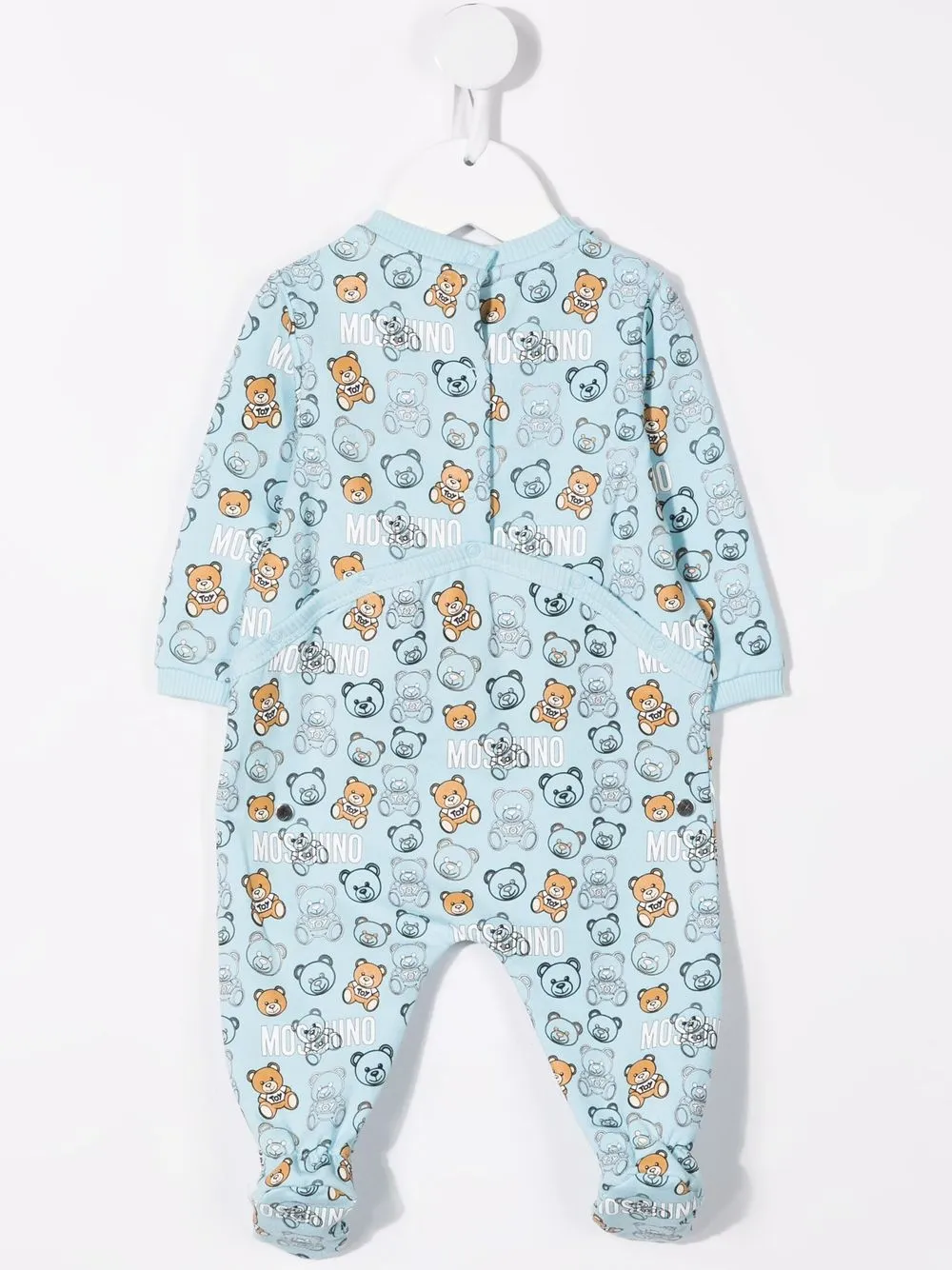 фото Moschino kids комбинезон с принтом teddy bear