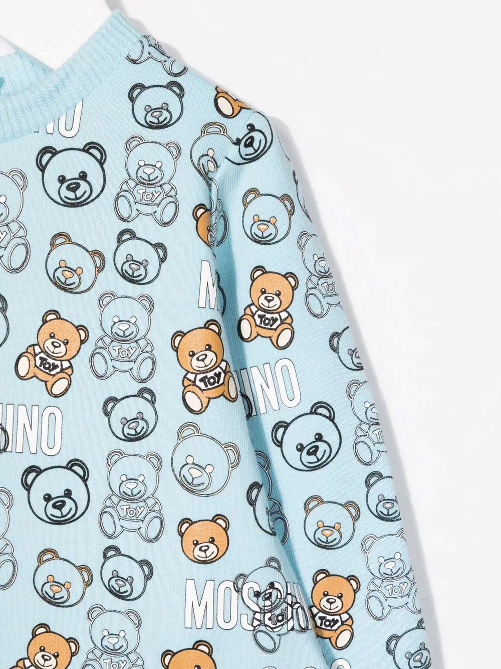 фото Moschino kids комбинезон с принтом teddy bear