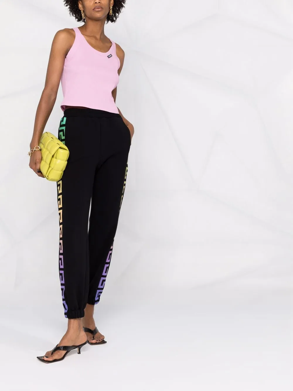 фото Versace топ с узором greca