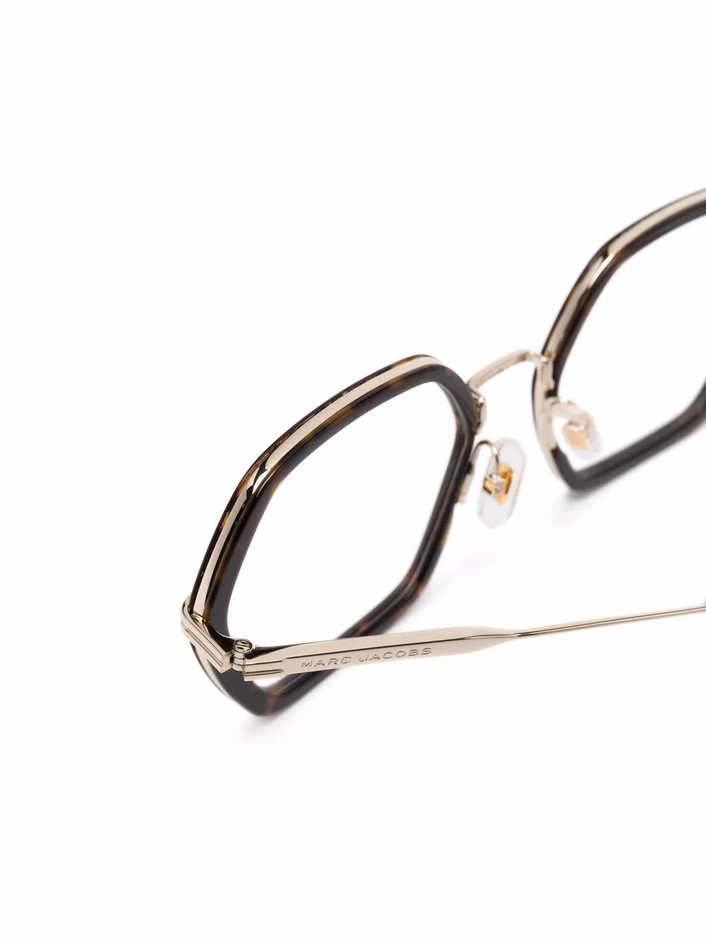 фото Marc jacobs eyewear очки mj 1018 в шестиугольной оправе