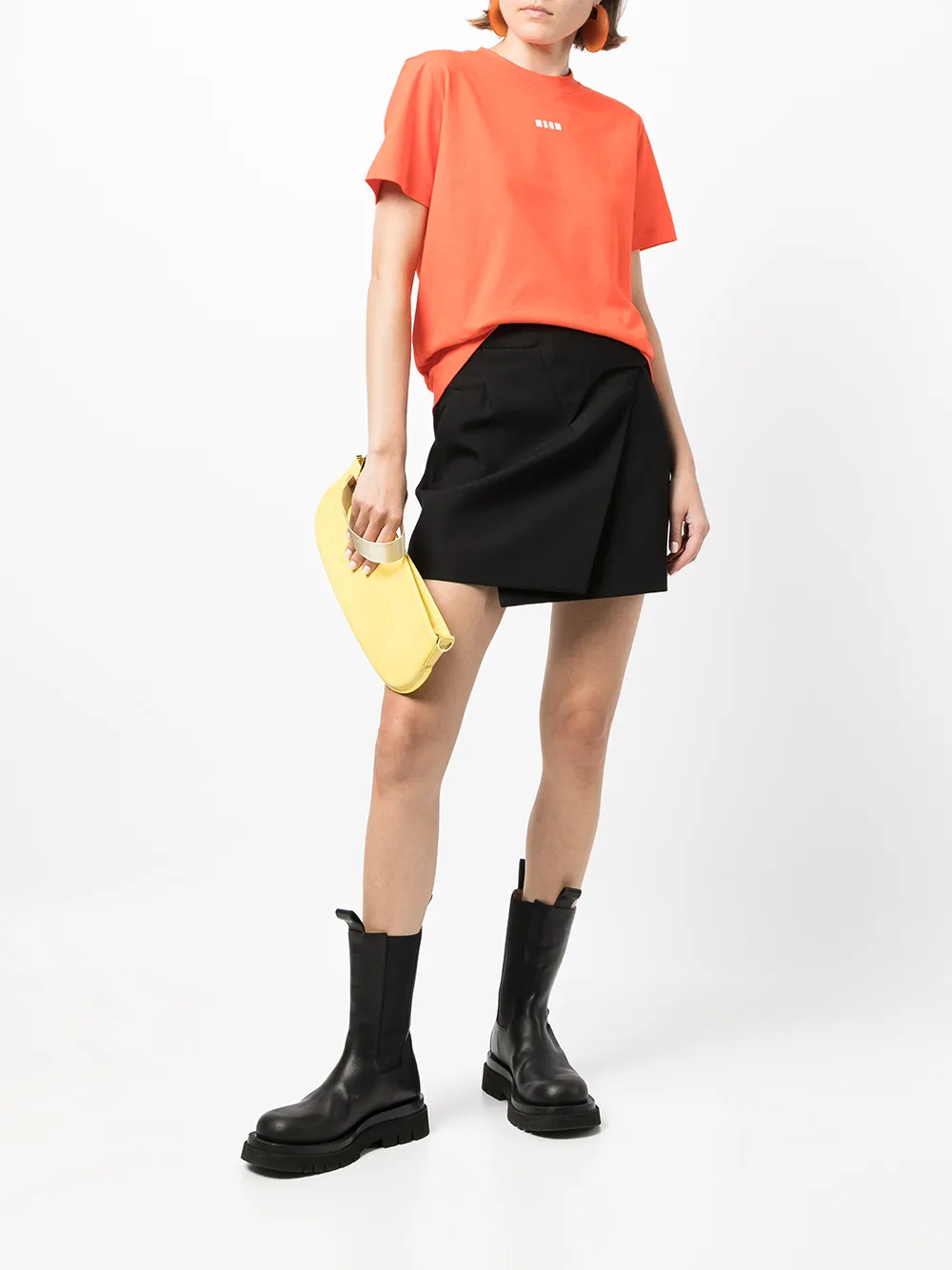 фото Msgm футболка с логотипом