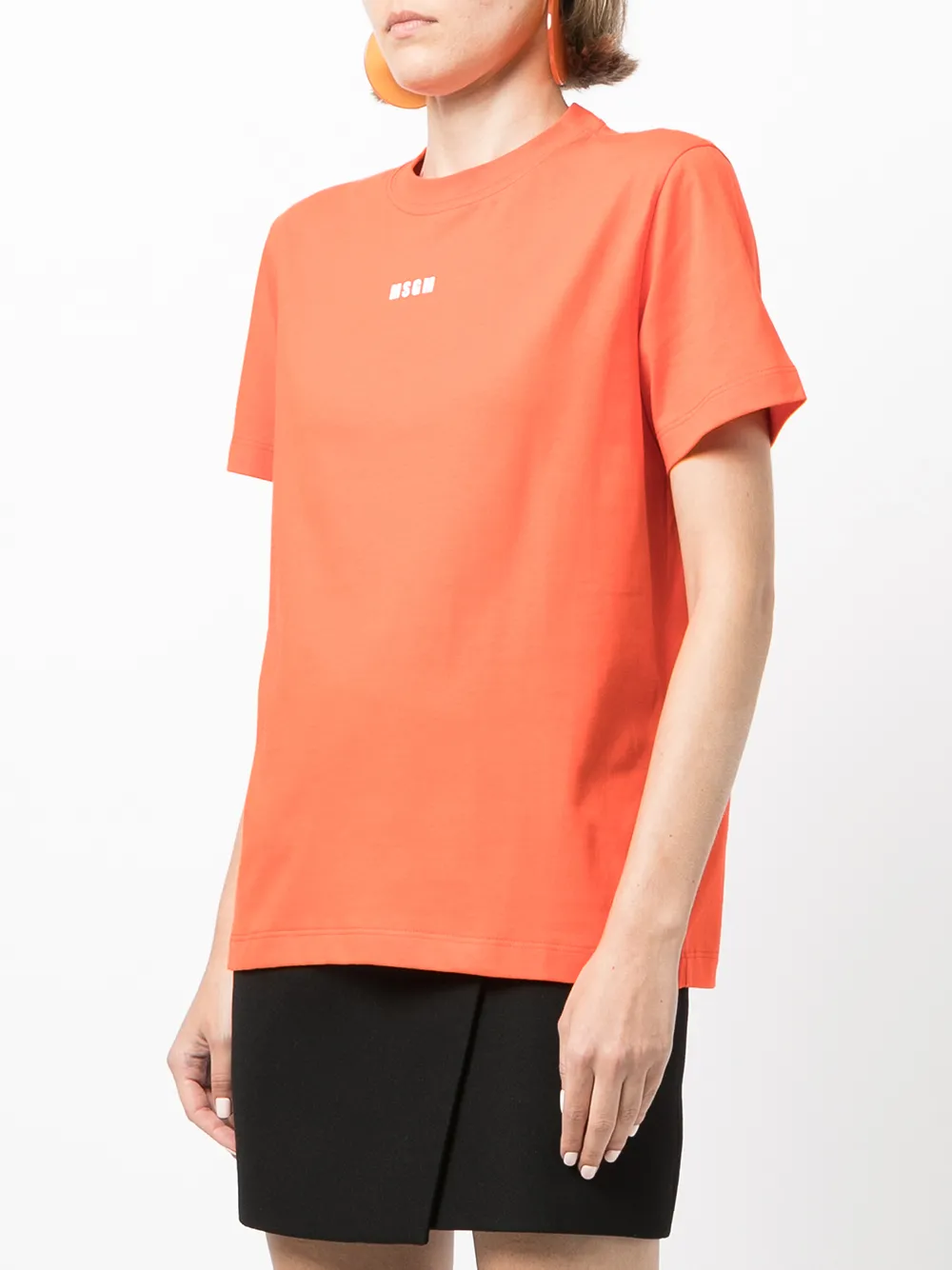 фото Msgm футболка с логотипом