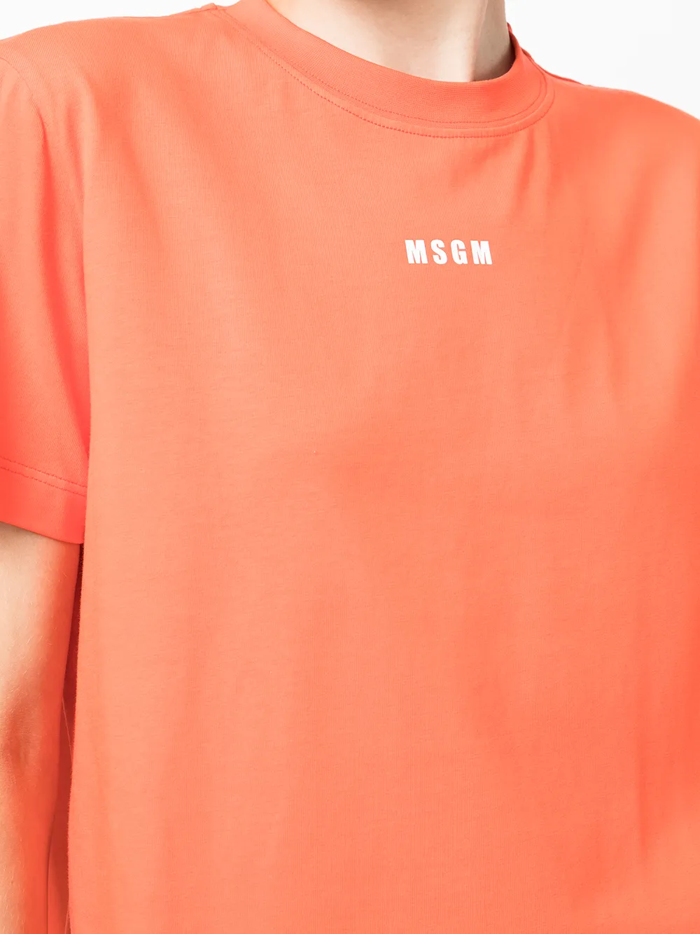 фото Msgm футболка с логотипом