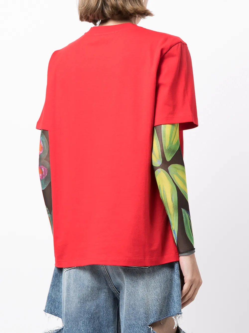 фото Msgm футболка с логотипом