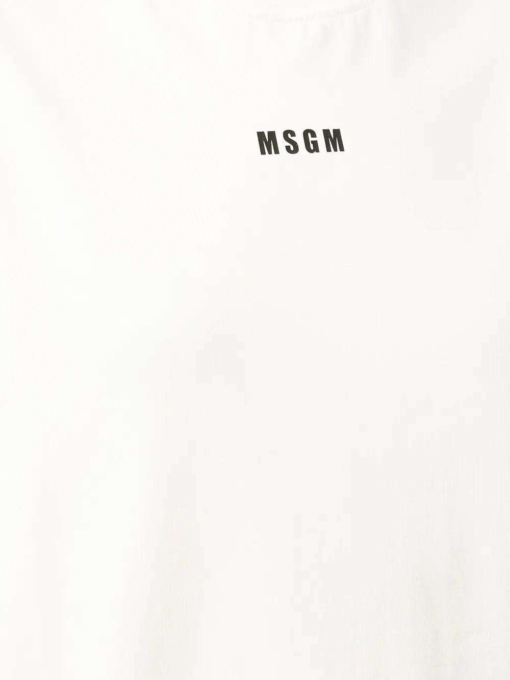 фото Msgm футболка с логотипом
