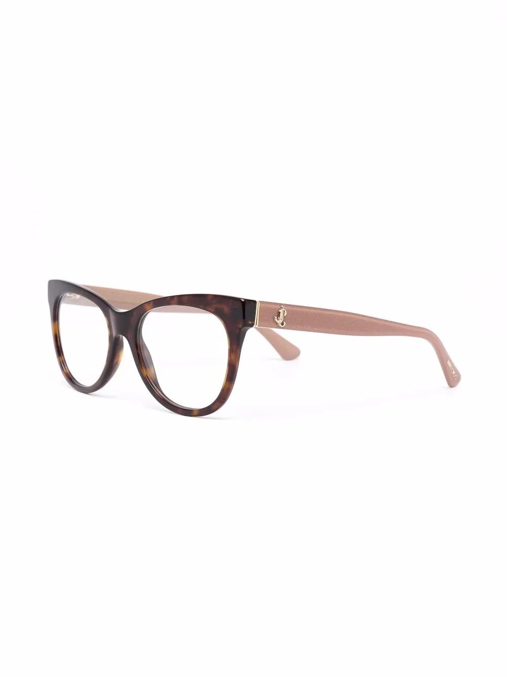 фото Jimmy choo eyewear очки в оправе 'кошачий глаз'