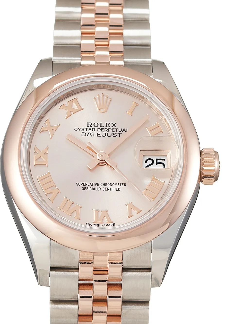 фото Rolex наручные часы lady-datejust pre-owned 28 мм 2018-го года