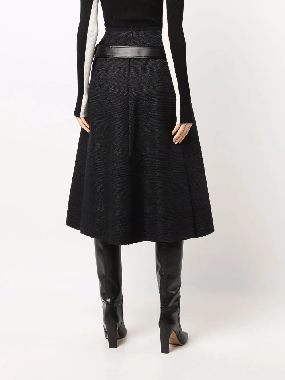 фото Proenza schouler юбка миди с поясом