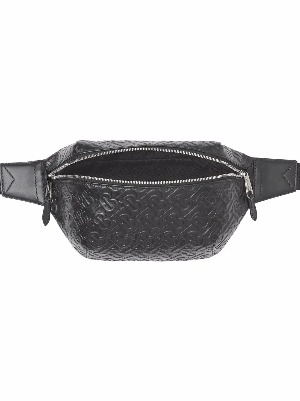 фото Burberry поясная сумка с тисненой монограммой