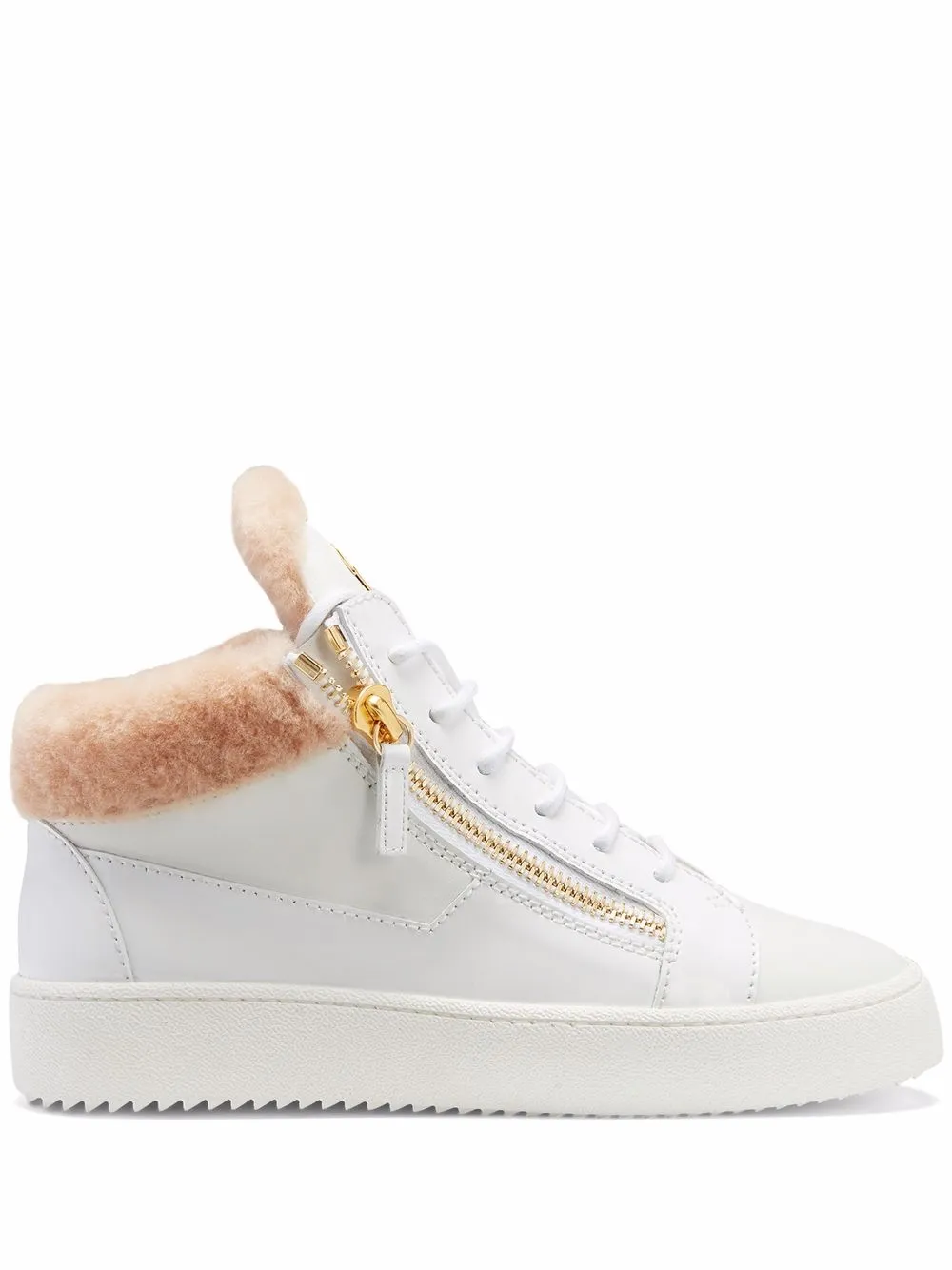 фото Giuseppe zanotti кроссовки kriss с подкладкой из овчины