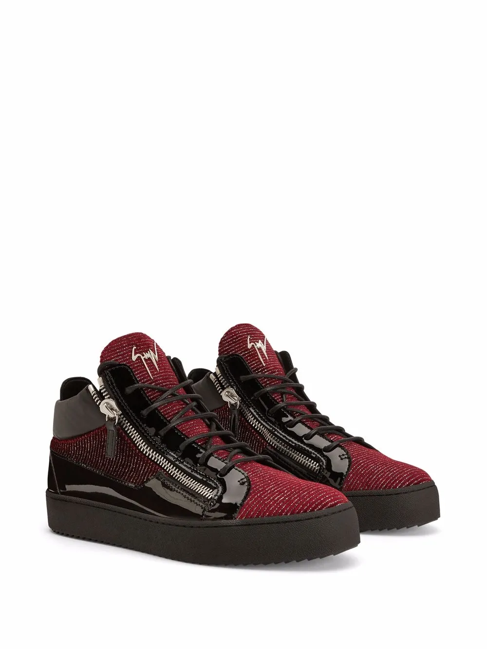 фото Giuseppe zanotti высокие кеды kriss