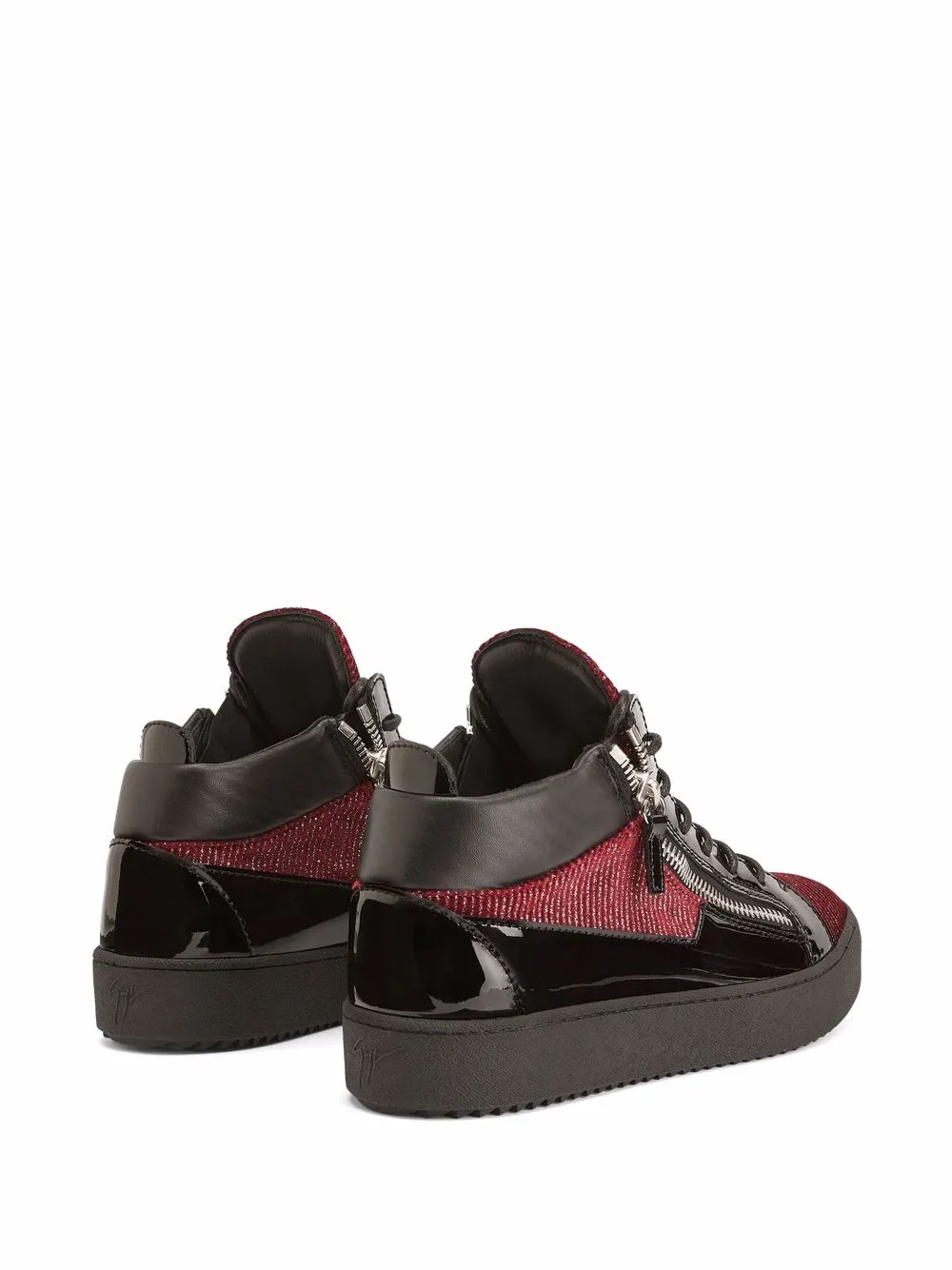 фото Giuseppe zanotti высокие кеды kriss