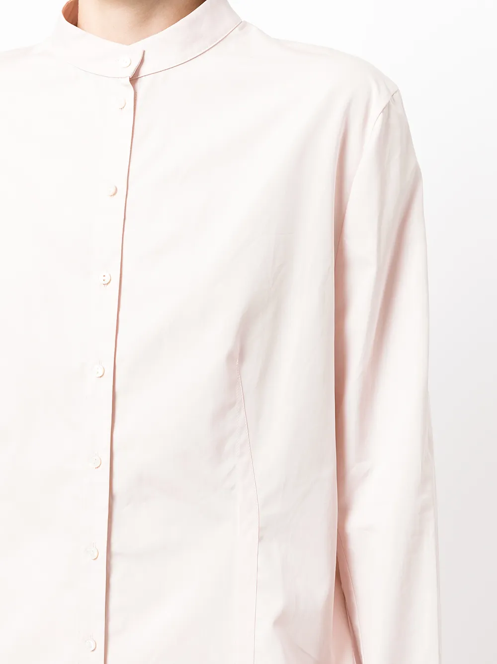 фото Jil sander рубашка с воротником-стойкой