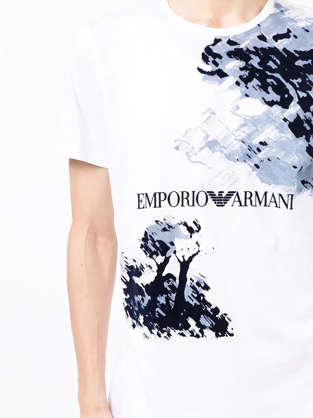 фото Emporio armani футболка с логотипом