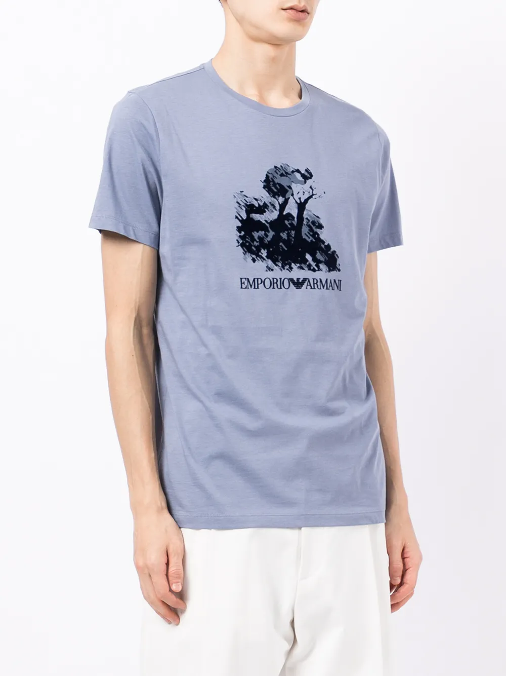 фото Emporio armani футболка с логотипом