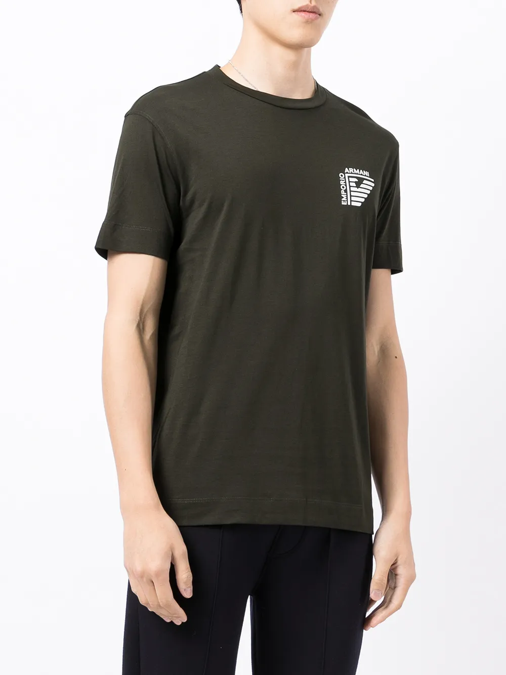 фото Emporio armani футболка с логотипом