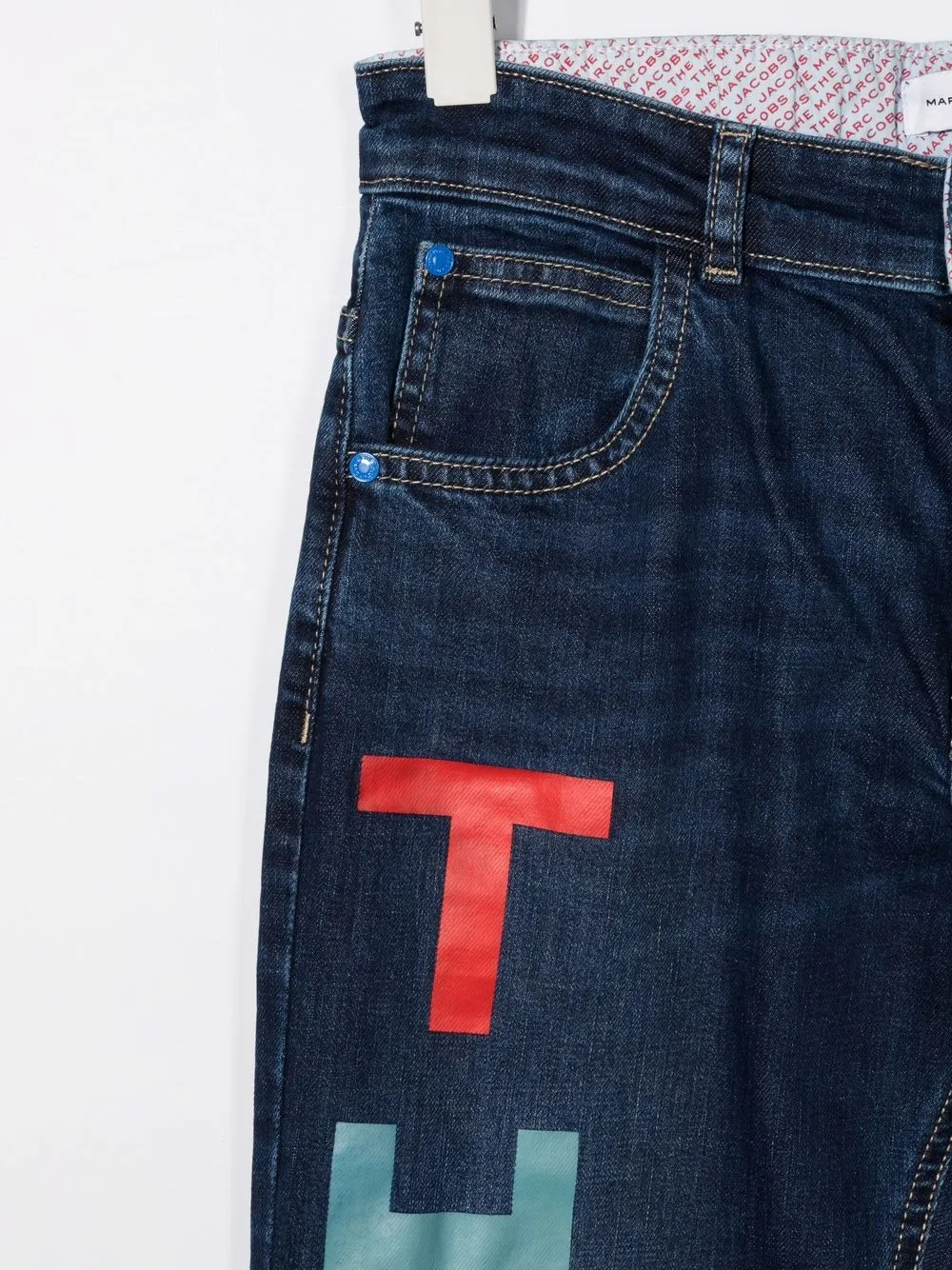 фото The marc jacobs kids джинсы с логотипом