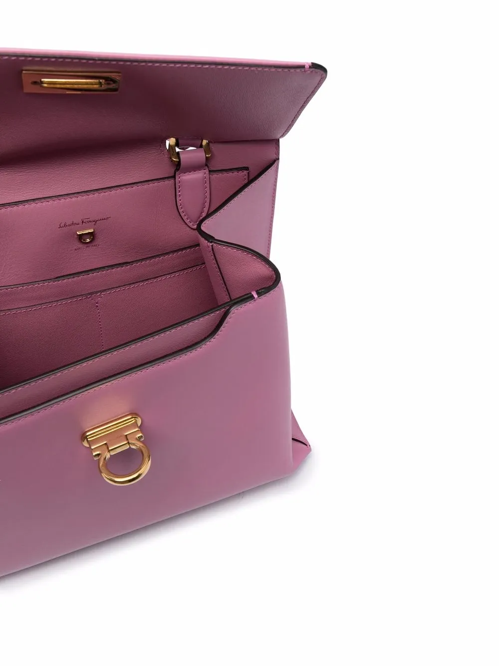 фото Salvatore ferragamo сумка-тоут trifolio