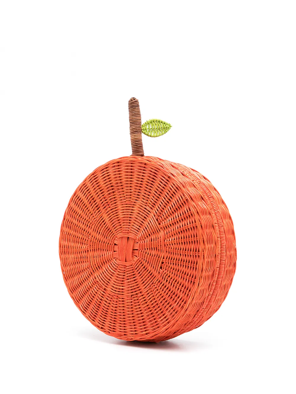 фото Serpui соломенная сумка через плечо orange