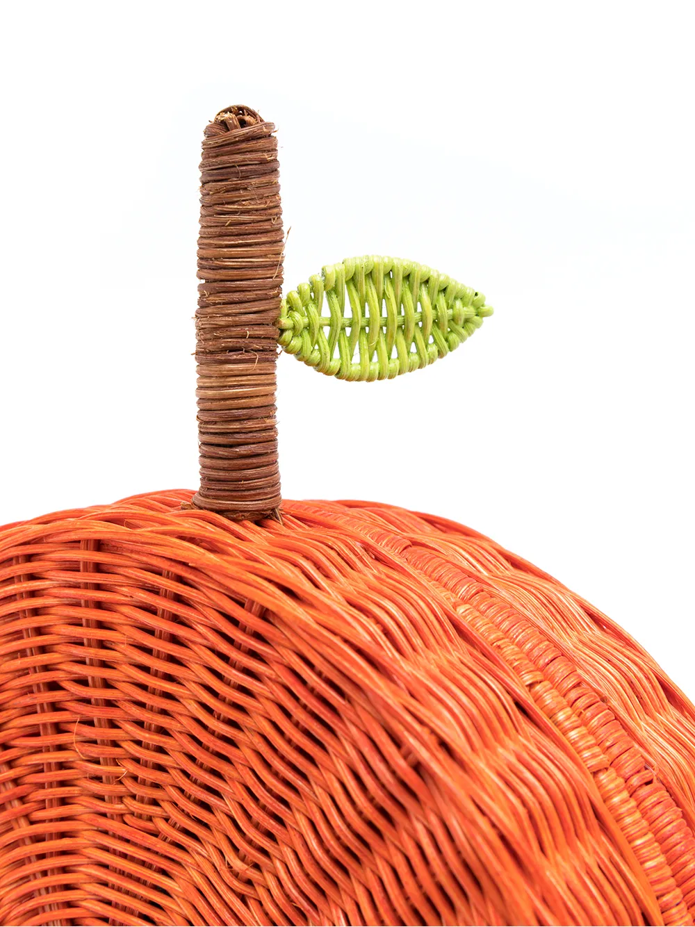 фото Serpui соломенная сумка через плечо orange