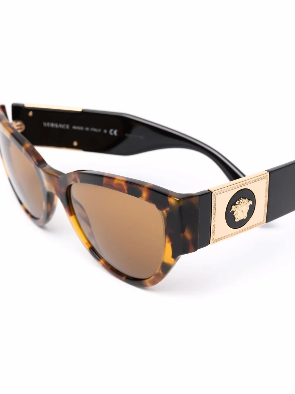 фото Versace eyewear солнцезащитные очки в оправе 'кошачий глаз'