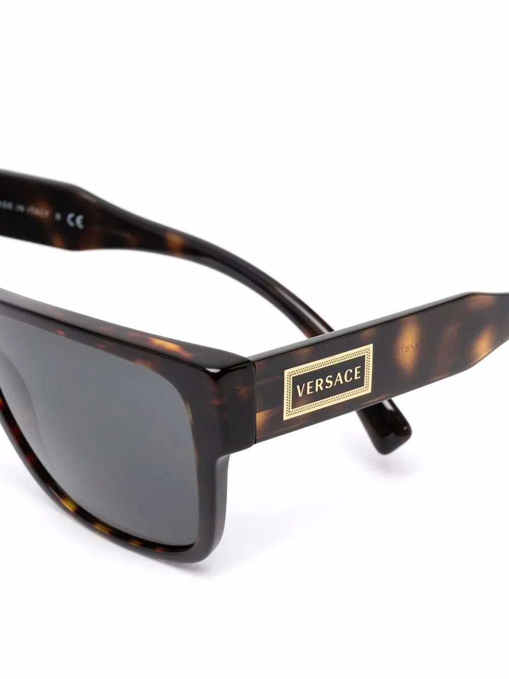 фото Versace eyewear солнцезащитные очки ve4379 в квадратной оправе