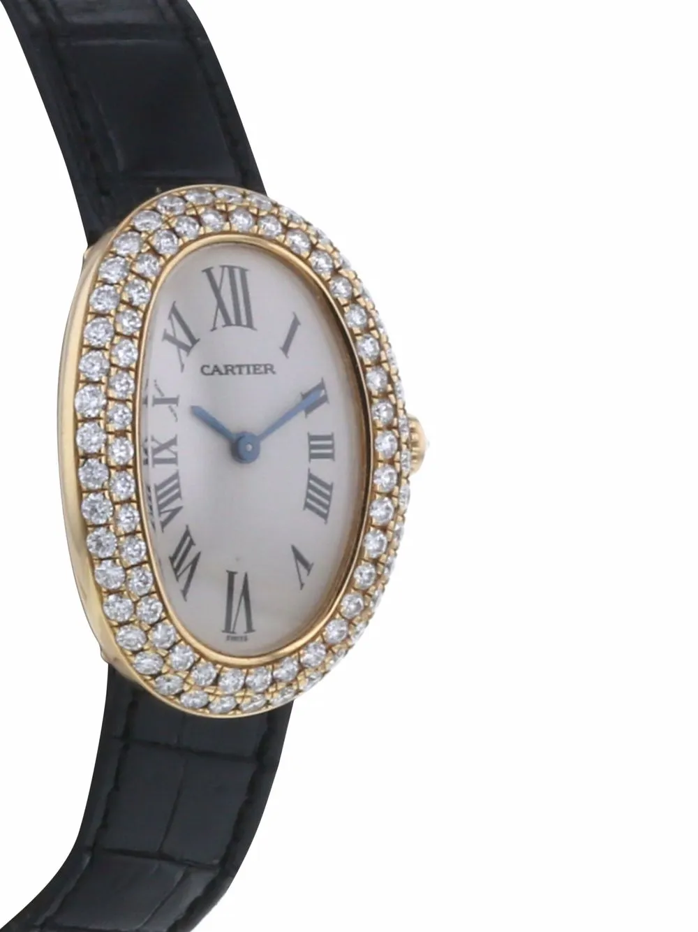 фото Cartier наручные часы baignoire pre-owned 31 мм 1990-х годов