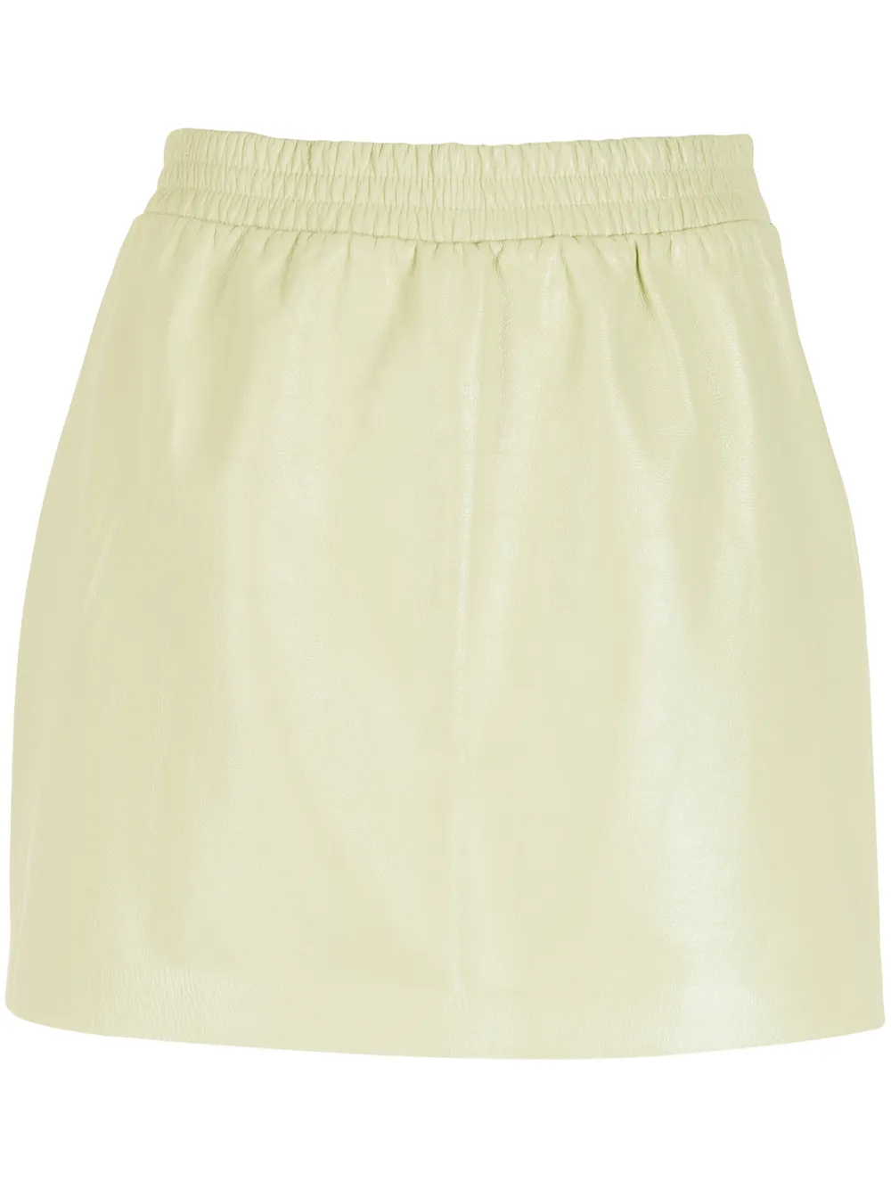 Andrea Bogosian Anastacia leather miniskirt - Green