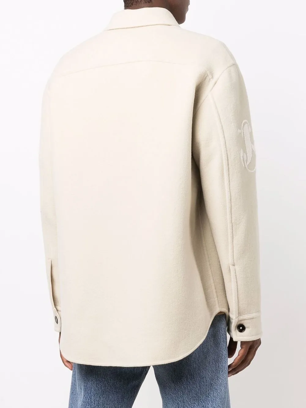 фото Jil sander куртка-рубашка с карманами