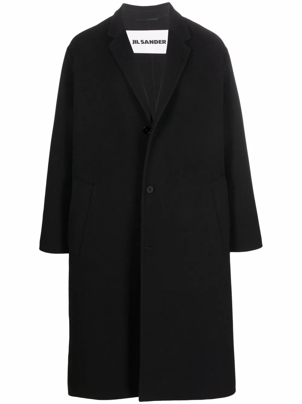 фото Jil sander однобортное пальто