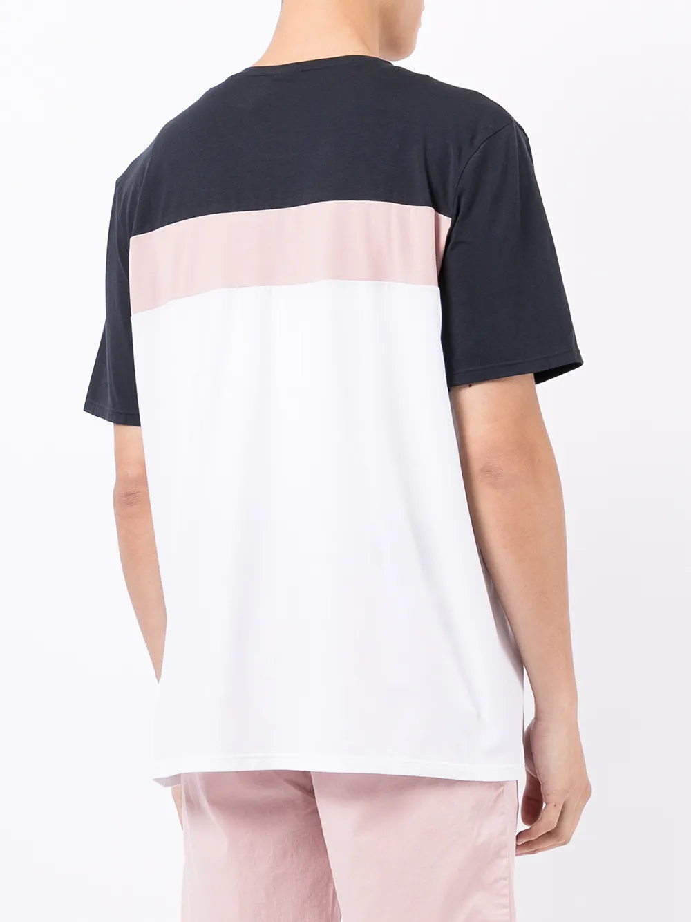 фото Boss футболка в полоску с логотипом