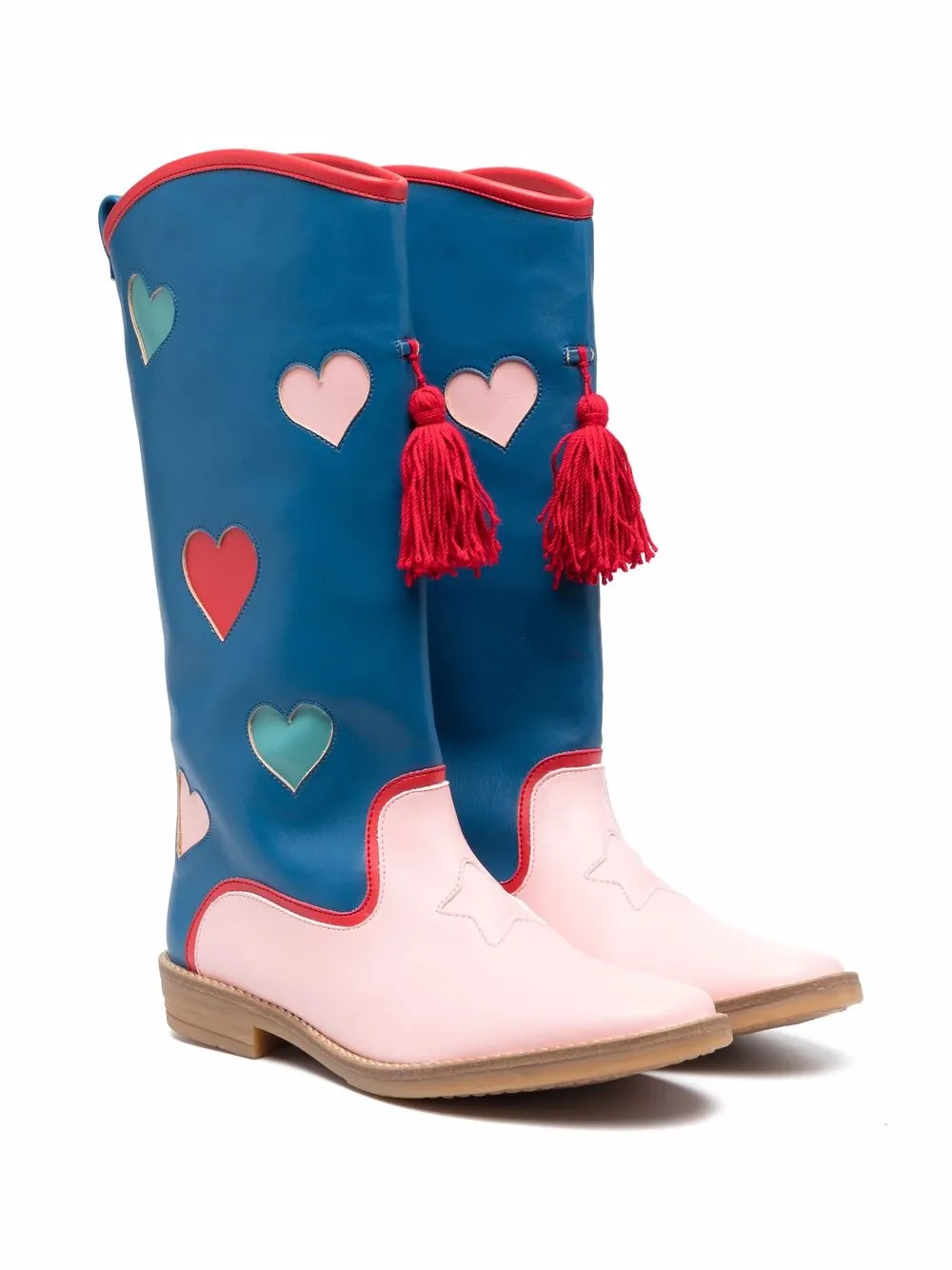 фото Stella mccartney kids сапоги с нашивками