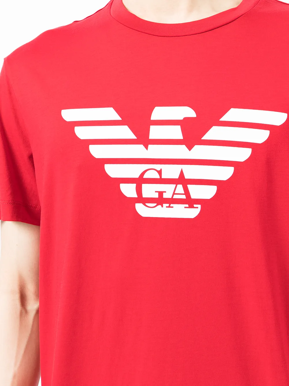 фото Emporio armani футболка с логотипом