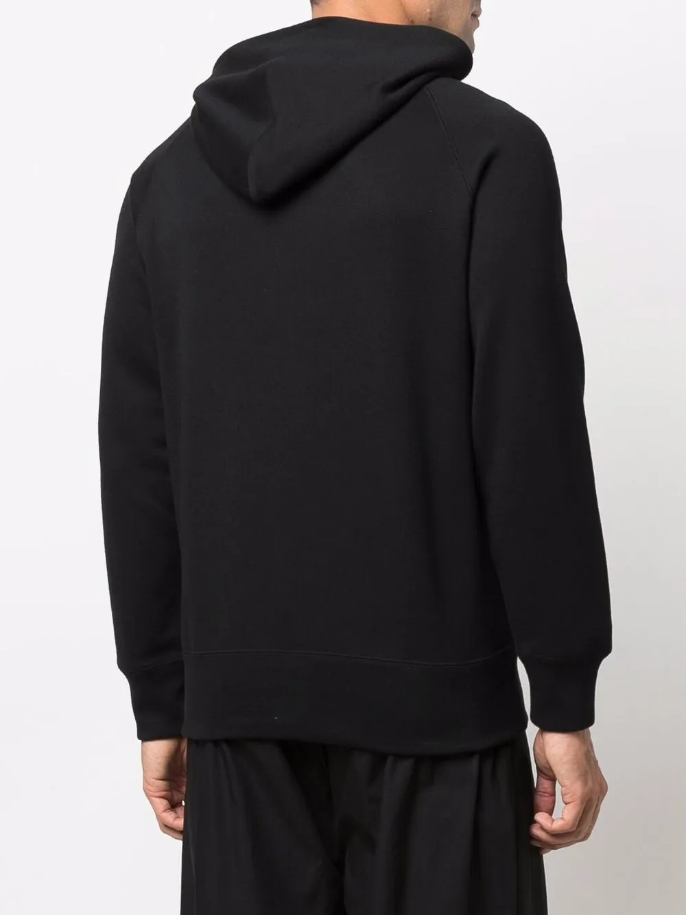 фото Sacai худи с длинными рукавами и логотипом