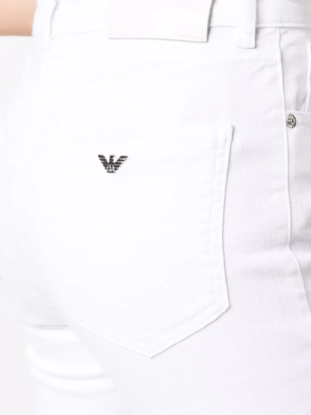 фото Emporio armani расклешенные джинсы средней посадки