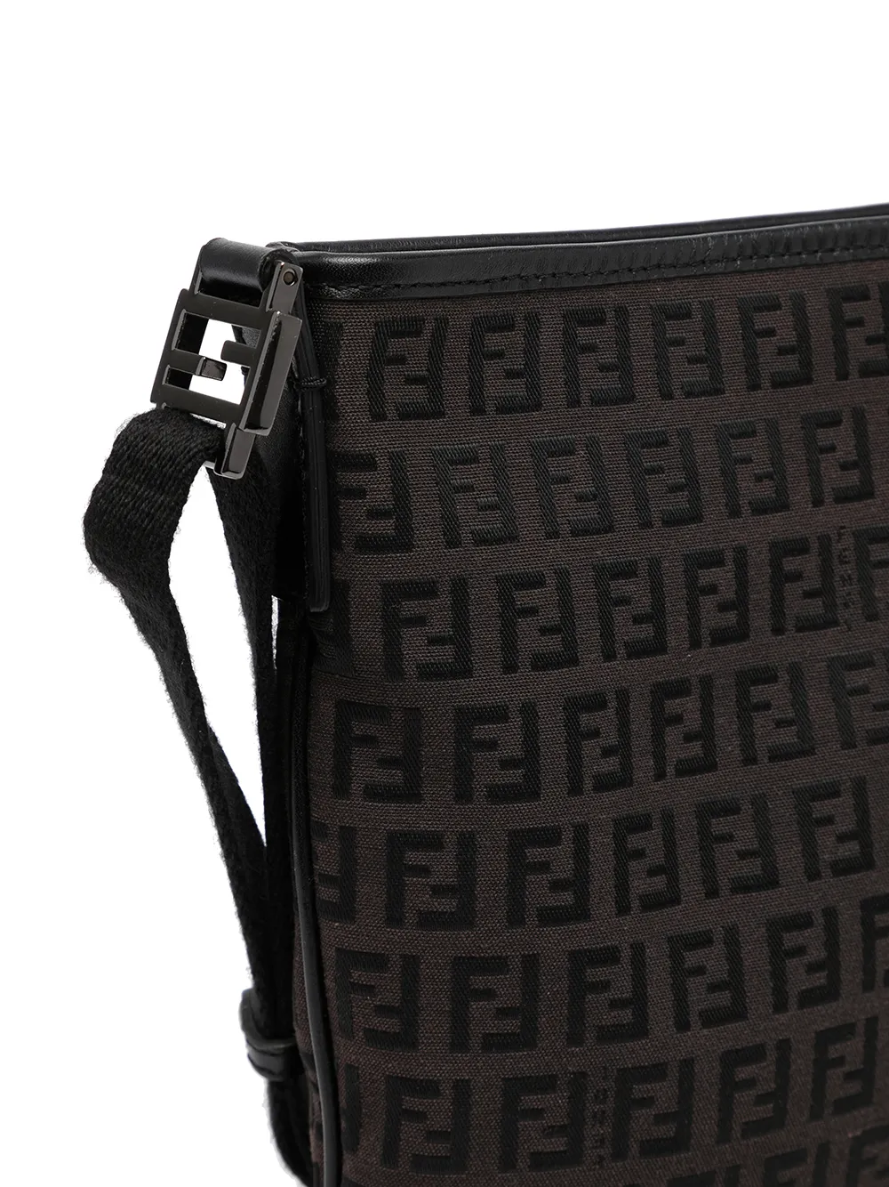 фото Fendi pre-owned сумка через плечо 1990-х годов с узором zucchino