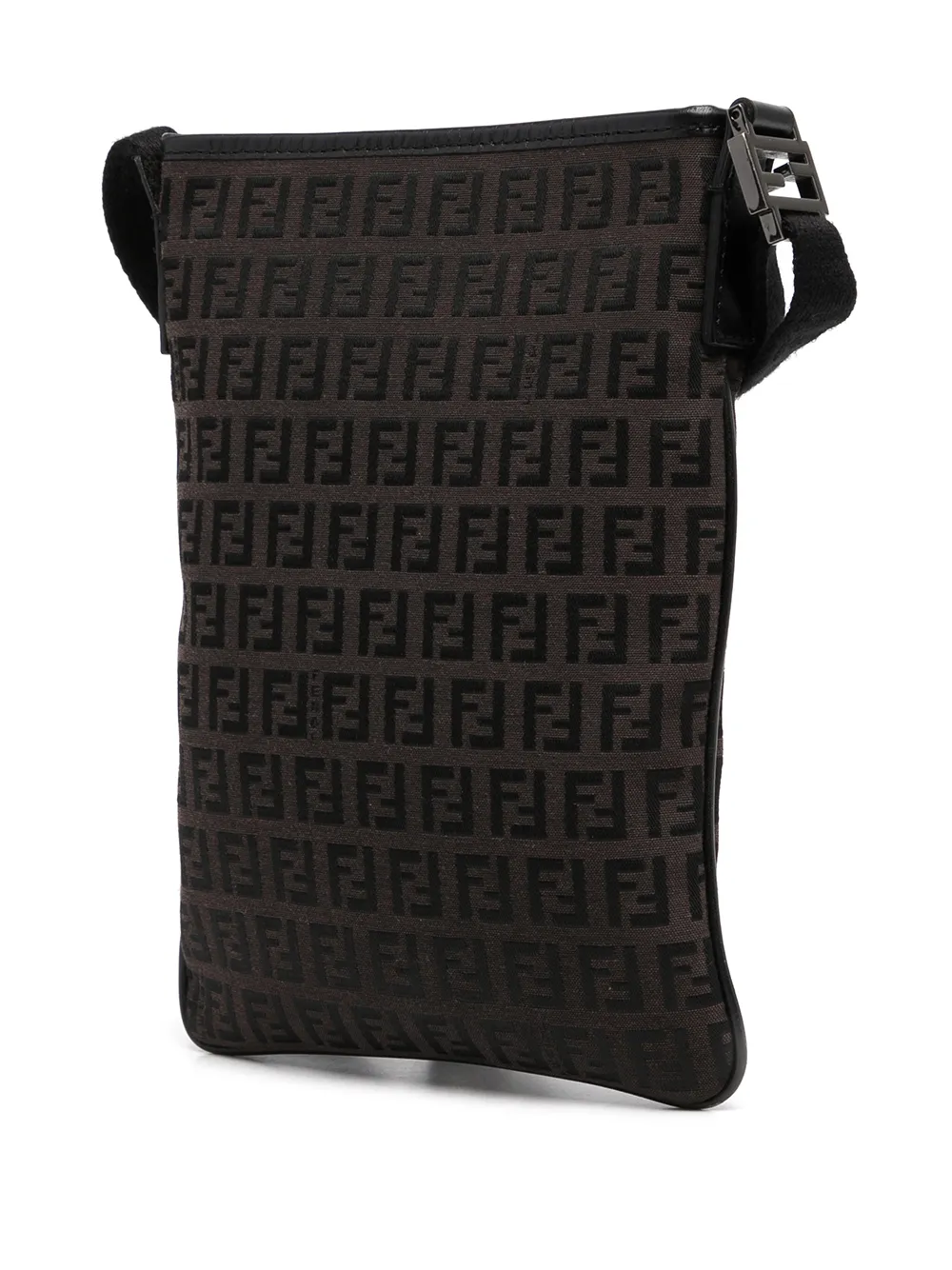фото Fendi pre-owned сумка через плечо 1990-х годов с узором zucchino