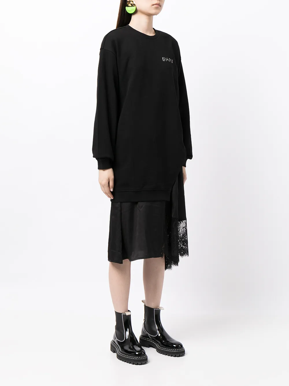 фото Bapy by *a bathing ape® двухслойное платье