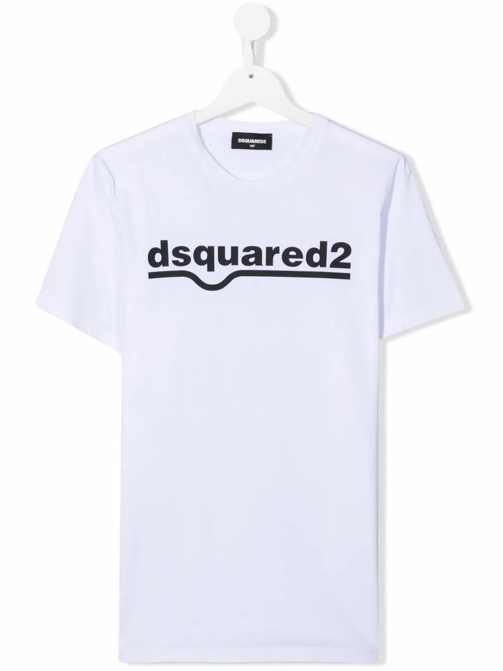 фото Dsquared2 kids футболка с логотипом