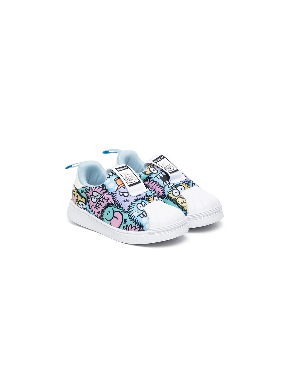 фото Adidas kids кеды superstar 360 из коллаборации с kevin lyons