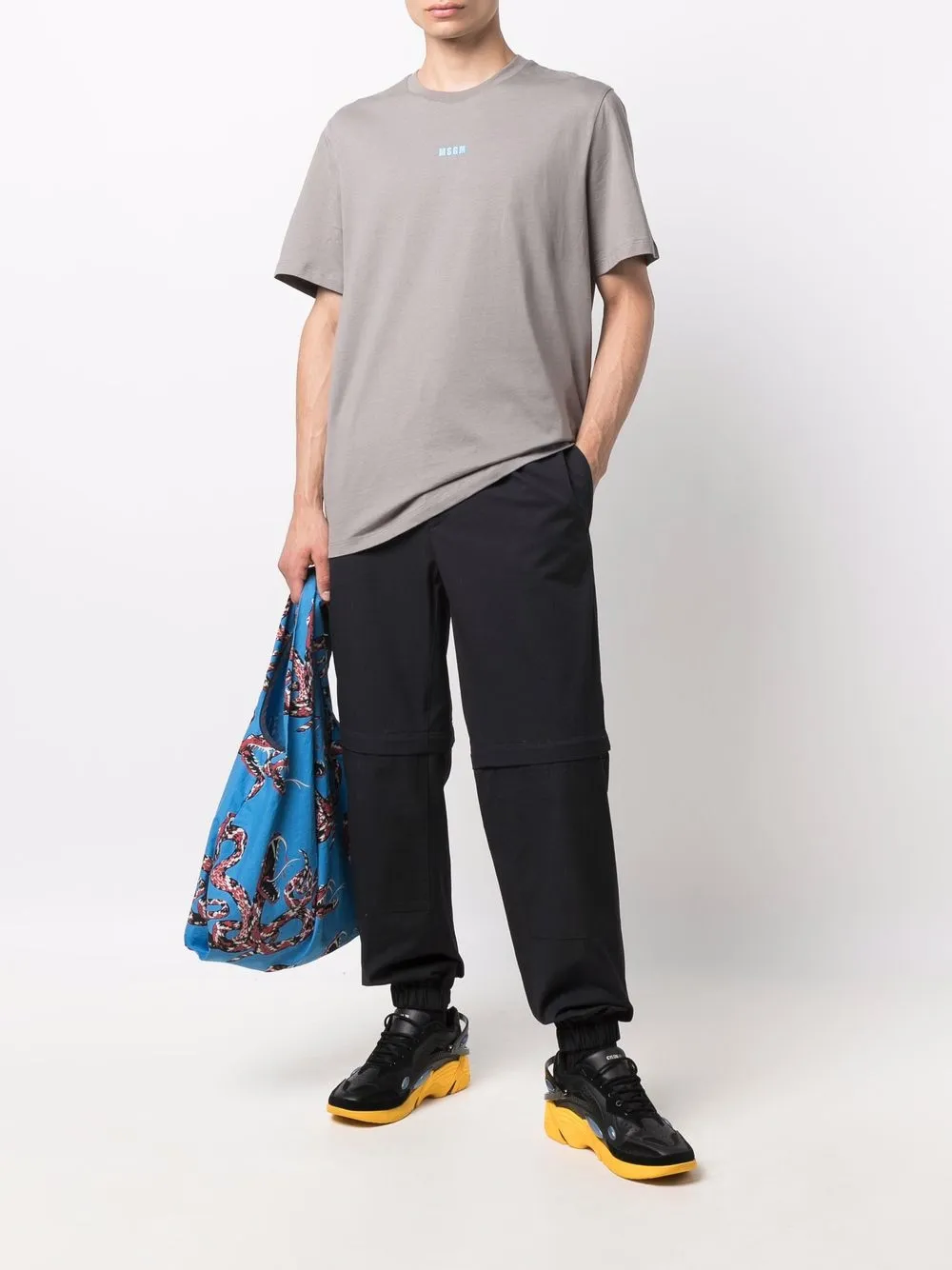 фото Msgm футболка с логотипом