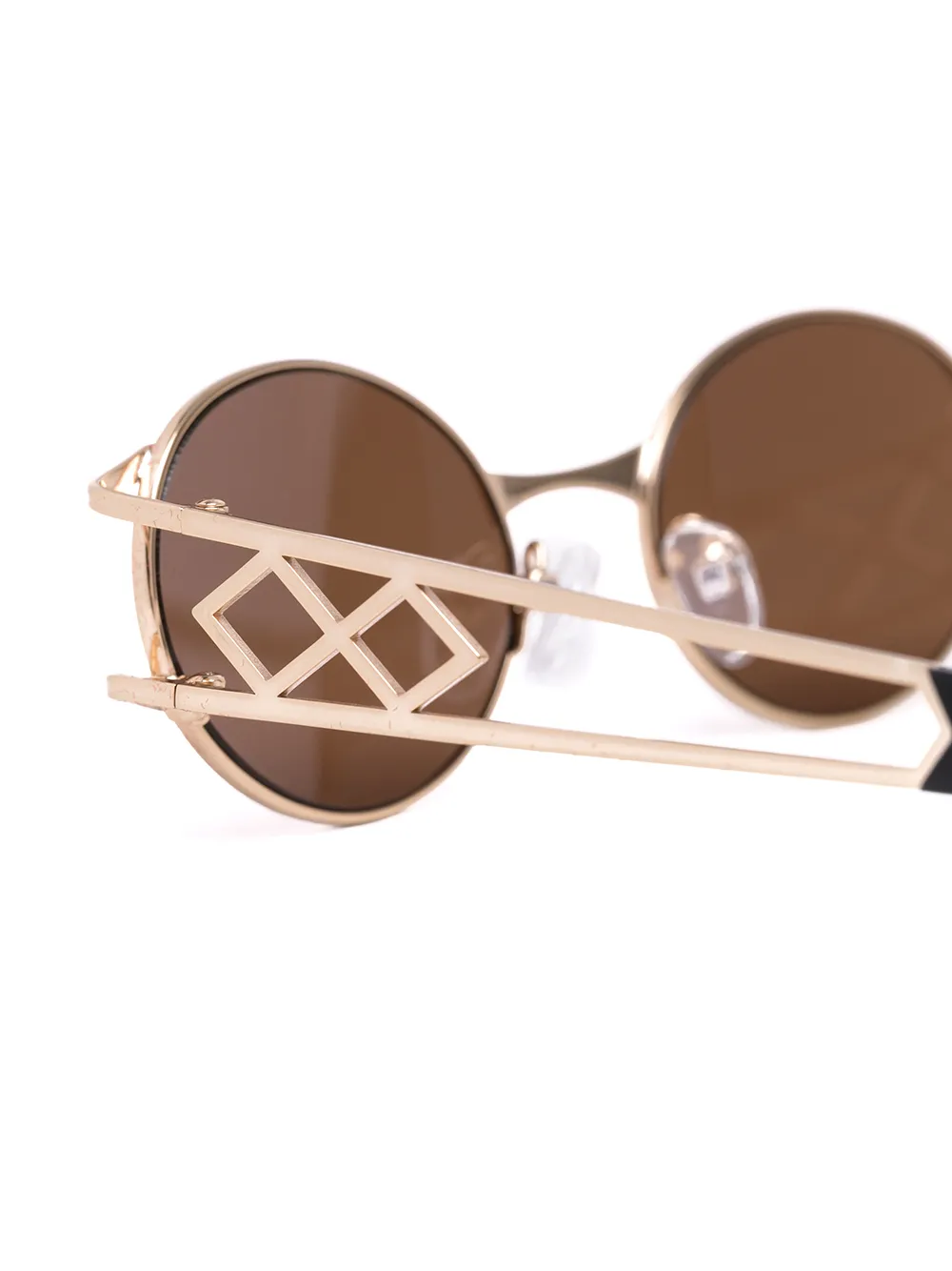 фото Karen wazen солнцезащитные очки carrie в овальной оправе