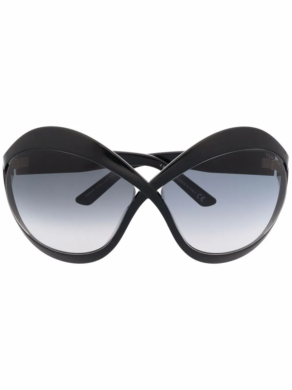 фото Tom ford eyewear затемненные солнцезащитные очки carine
