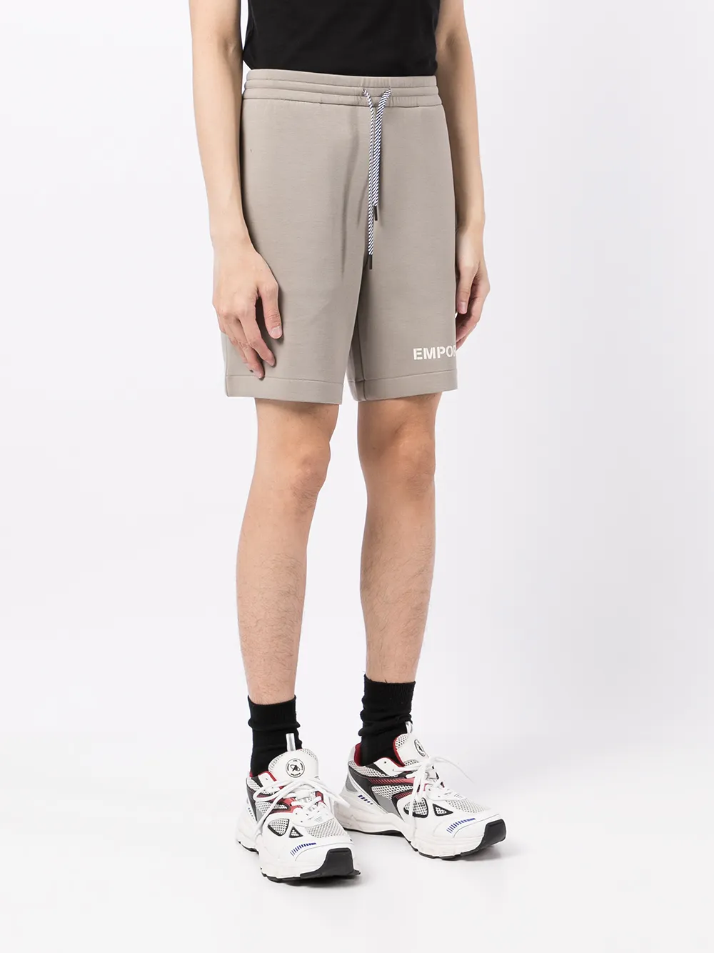 фото Emporio armani спортивные шорты с логотипом