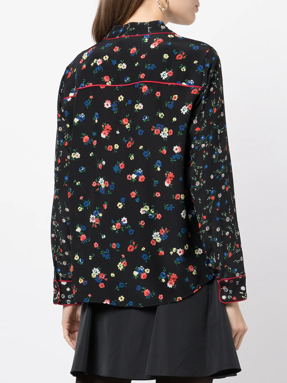 фото Red valentino рубашка с принтом