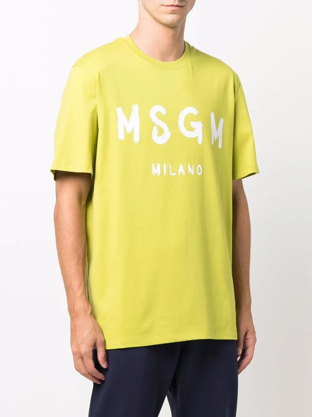 фото Msgm футболка с логотипом