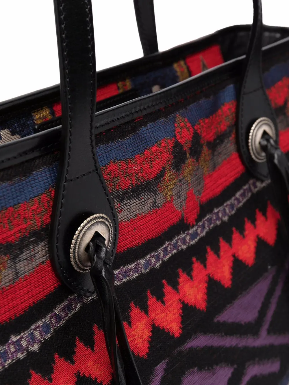 фото Etro плетеная сумка-тоут