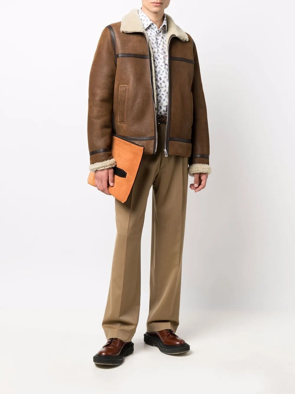 фото Etro прямые брюки строгого кроя