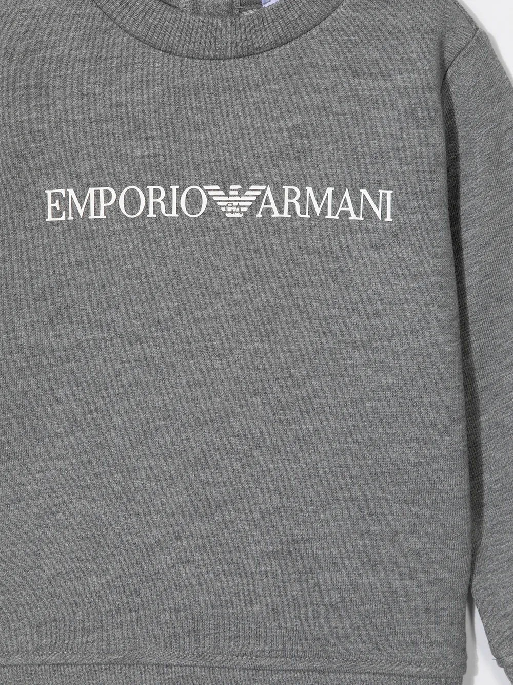 фото Emporio armani kids толстовка с логотипом