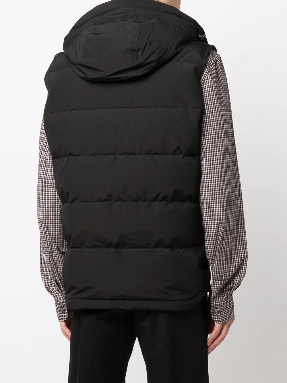 фото Woolrich жилет aleutian со съемным капюшоном